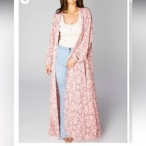 BUDDY LOVE Stoney Copperhead Long Sleeve Duster